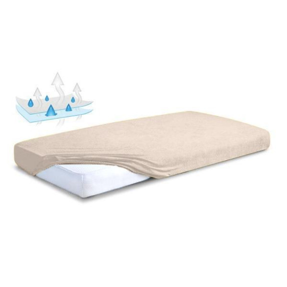 Nepromokavé prostěradlo froté 70 x 140 cm Babymatex