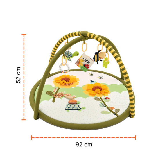 Interaktivní hrací deka s hrazdou Cuddle Garden Zopa
