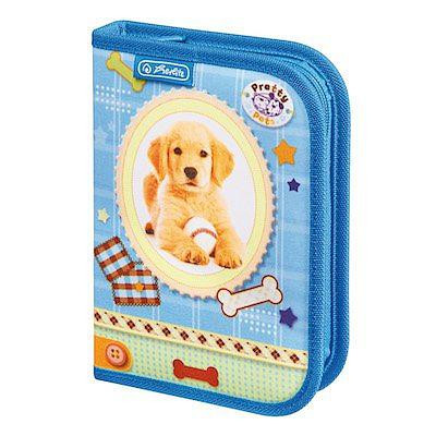 Plný penál, 1 chlopeň, Pretty Pets Herlitz