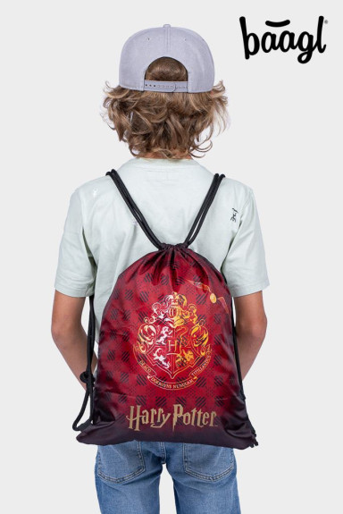 Sáček Harry Potter Bradavice vínový GRS Baagl