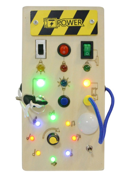 LED busy board 2Kids Toys