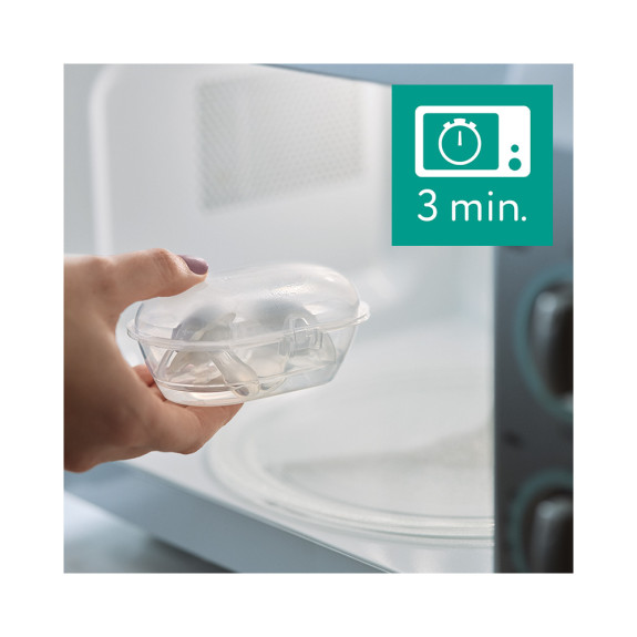 Šidítko Ultra air noční 0-6 m chlapec, 2 ks Philips Avent