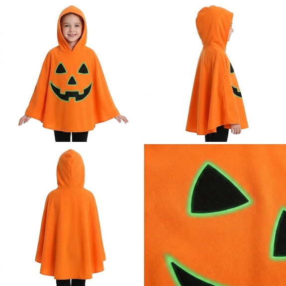 Dětský karnevalový převlek Orange Halloween Scary Pumpkin FunCo