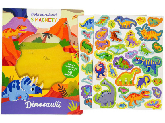 Dobrodružství s magnety Dinosauři