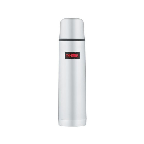 Termoska s tlačítkovým uzávěrem a šálkem 1 l Thermos 