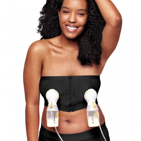 Hands-free™ Pás pro snadné odsávání Černá Medela