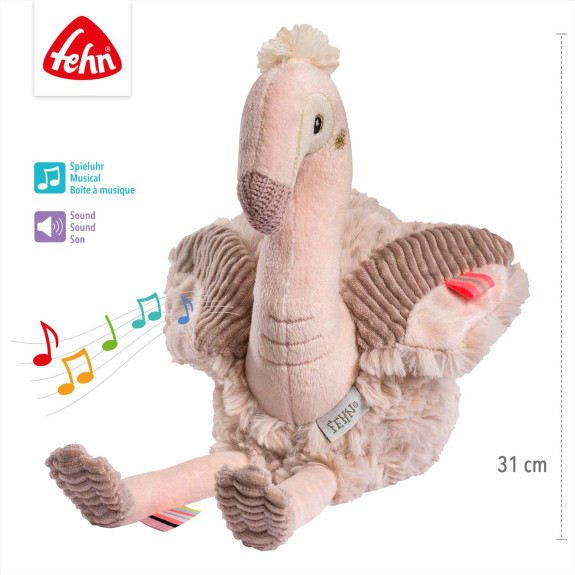 Pomůcka na spaní plameňák Pink Baby Fehn