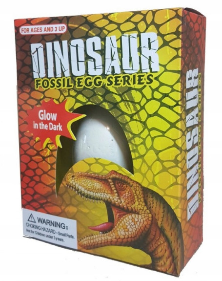 Tesání vejce dino svítící ve tmě