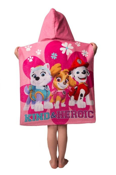 Pončo Paw Patrol 50 x 115 cm Jerry Fabrics