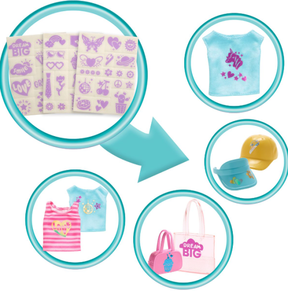Barbie Módní design studio s panenkou