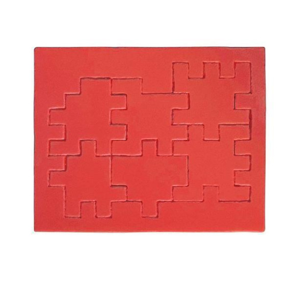 Hlavolam pěnová kostka 80 x 80 x 15 mm Matuška Dena