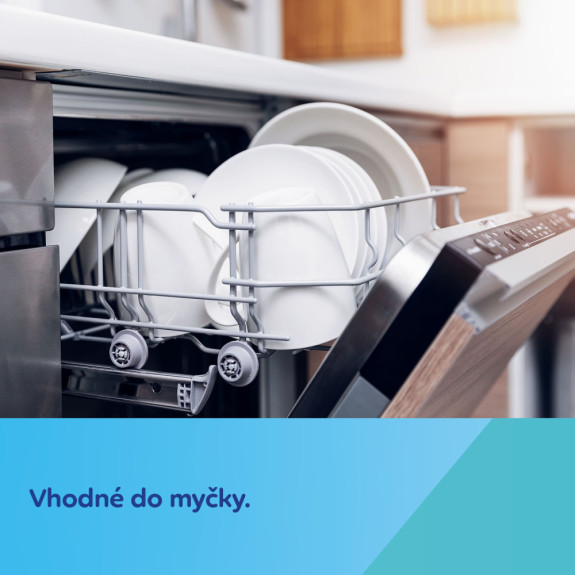 Lahev nevylévací sportovní se slámkou a závažím BabiesBoo 350 ml Canpol babies