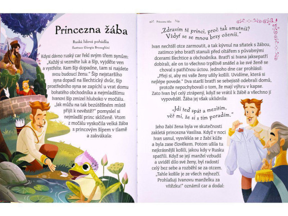 Nejkrásnější pohádky o princeznách z celého světa Stefania Leonardi Hartley