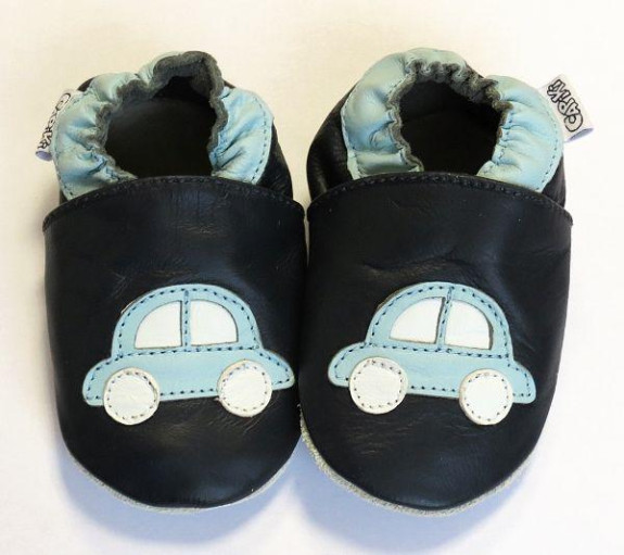 Kožené capáčky 18-24 m (22/23) 15,5 cm Capiki