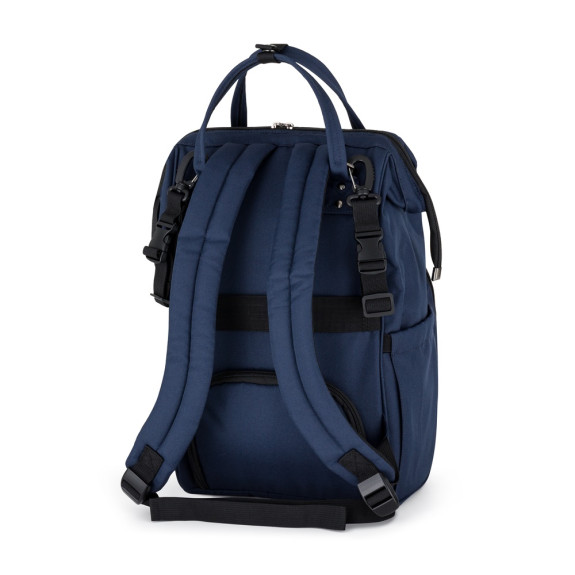 Batoh přebalovací na kočárek Jackob Dark Blue Petite & Mars
