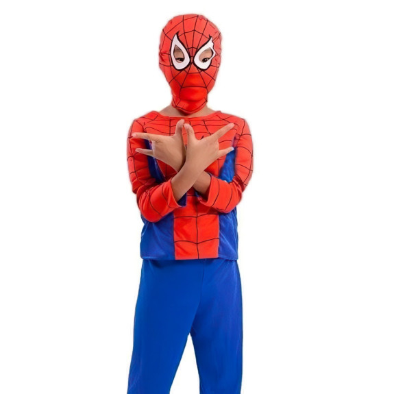 Dětský kostým Spiderman s vystřelovákem