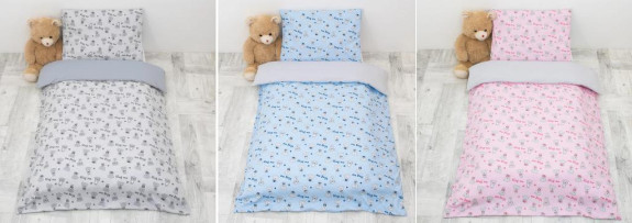 Dětské povlečení Teddy bears z Jersey 100 x 135 cm