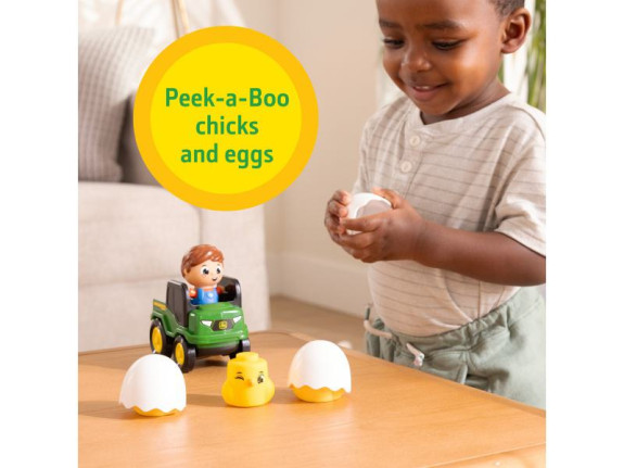 Postav si kamaráda - set s kuřátky John Deere Kids