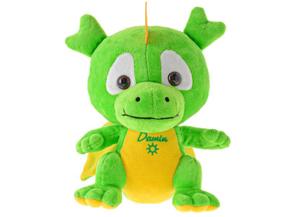 Dráček Damin plyšový 19cm na baterie česky mluvící