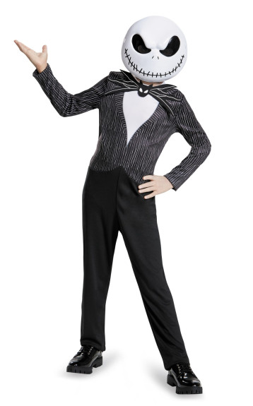 Nightmare before Christmas kostým Jack Skellington, 10 - 12 let
