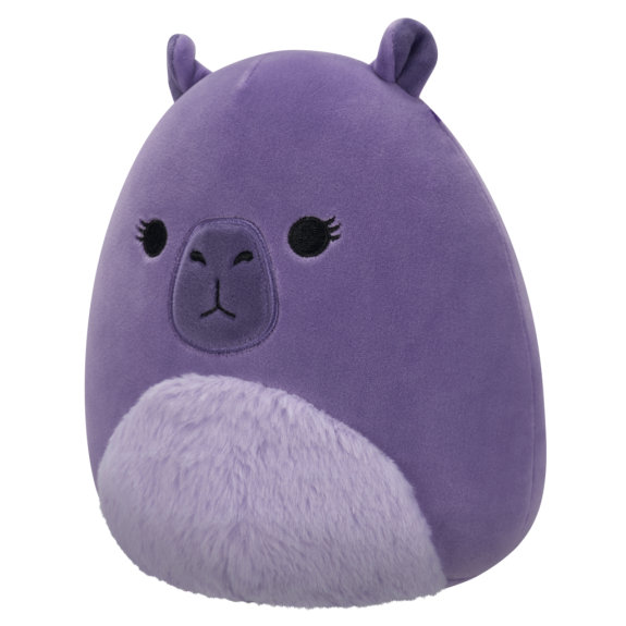 Squishmallows Fialová kapybara - Debra, 13 cm