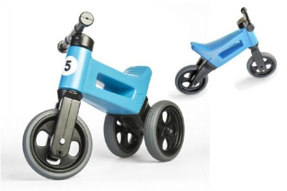 Odrážedlo Funny Wheels Sport 2v1 s gumovými koly