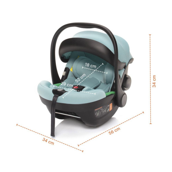 Autosedačka XM Plus i-Size bundle Zopa
