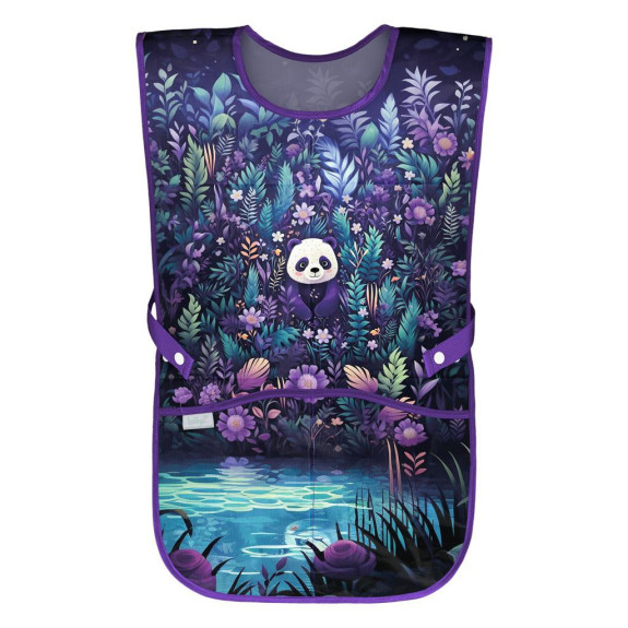 Set 5 Ergo Jungle Panda: aktovka, penál, sáček, zástěra, peněženka Baagl