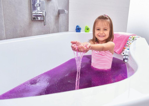 Glibbi Glitter Slime sliz fialový třpytivý, DP10