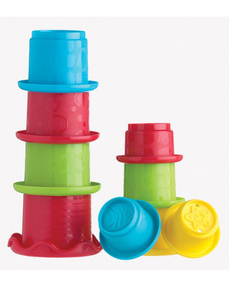 Playgro - Skládací kalíšky 9 m+