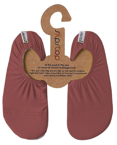 Protiskluzové boty Slipstop Burgundy Junior