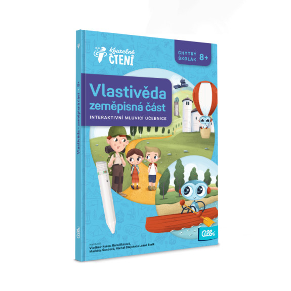Kouzelné čtení Kniha Vlastivěda zeměpisná část Albi