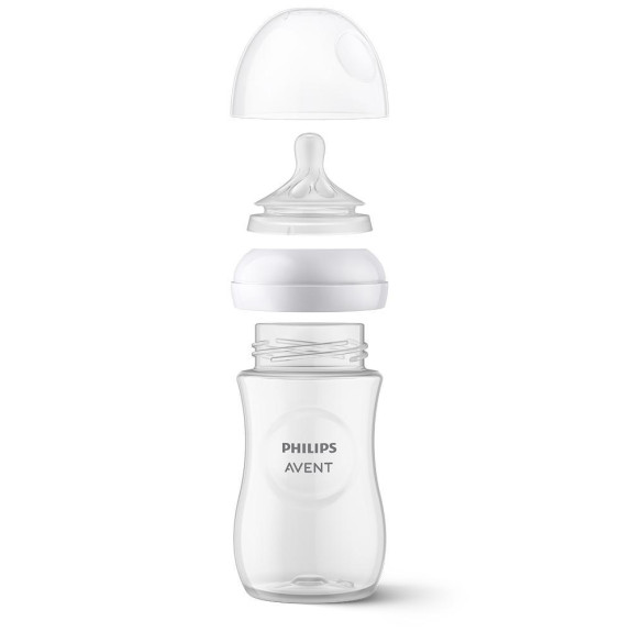 Láhev Natural Philips Avent Response 260 ml, 1m+, 2 ks
