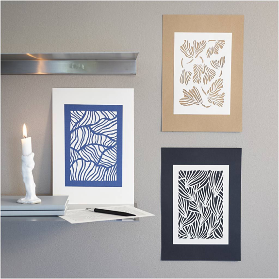 Kreativní sada Craft Kit Paper Art Pictures for Hanging Creativ Company