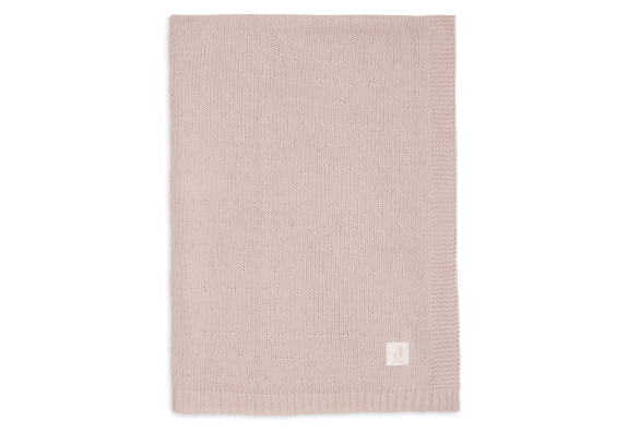 Deka 75 x 100 cm Sprinkle Knit Silk Rose Jollein