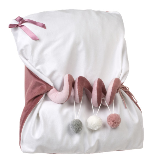 Obleček pro panenku New Born velikosti 40-42 cm a podložka se spirálou Llorens