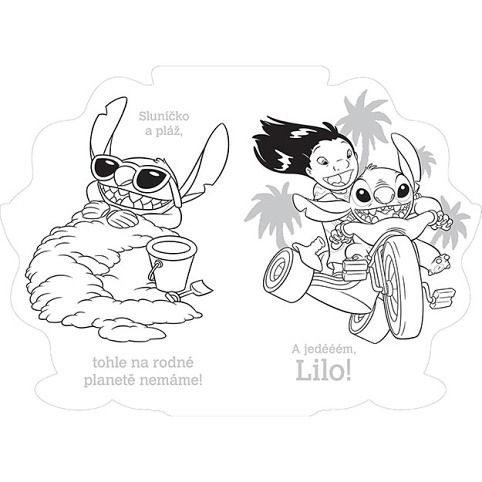 Moje omalovánky Lilo & Stitch
