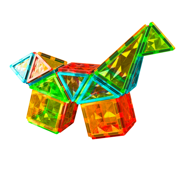 Geomag Magnetic Tiles Raketa 32 dílků