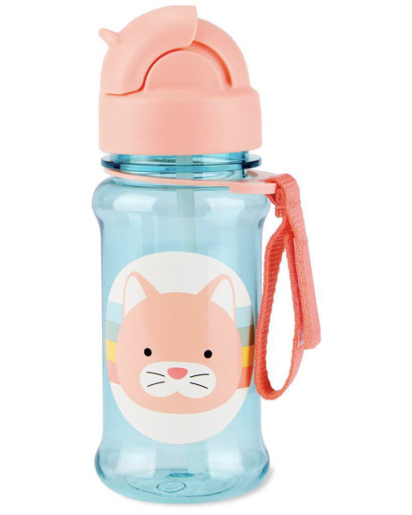 Zoo tritan Láhev s brčkem 355 ml 12m+ Skip hop