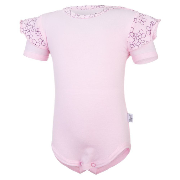 Body tenké Tisk krátký rukáv Outlast® UV 50+ Růžové baby