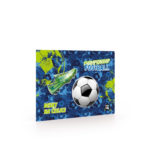 Desky na číslice fotbal 2