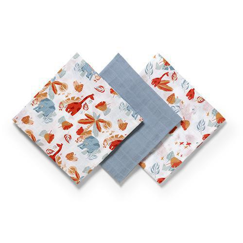 Plenky mušelínové Super soft 3 ks BabyOno