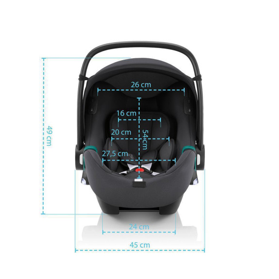 Autosedačka Baby-Safe iSense (0-13 kg)