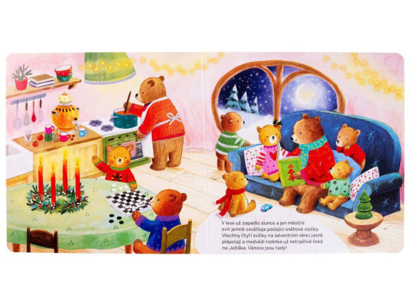 Vánoční knížka 24 adventních okének Maria Hoeck, Ag Jatkowska
