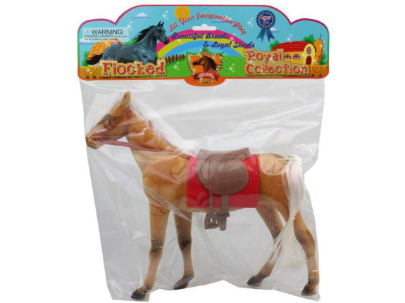 Kůň se sedlem 35 cm