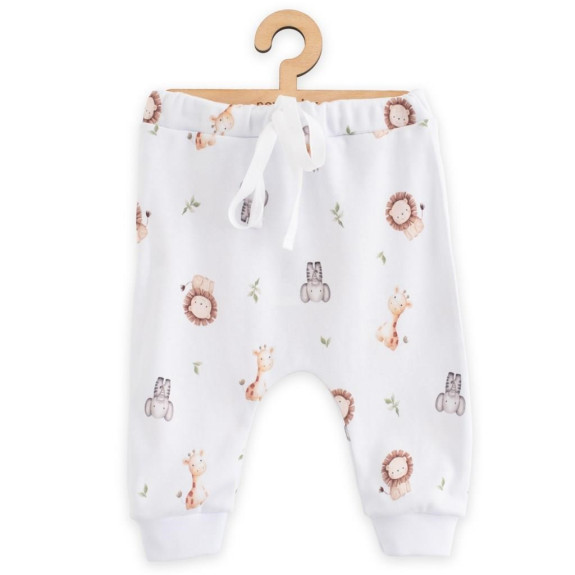 Dětské bavlněné kalhoty Jogger New Baby For Babies safari