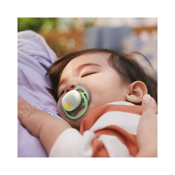 Šidítko Ultra air noční 6-18 m dívka, 2 ks Philips Avent