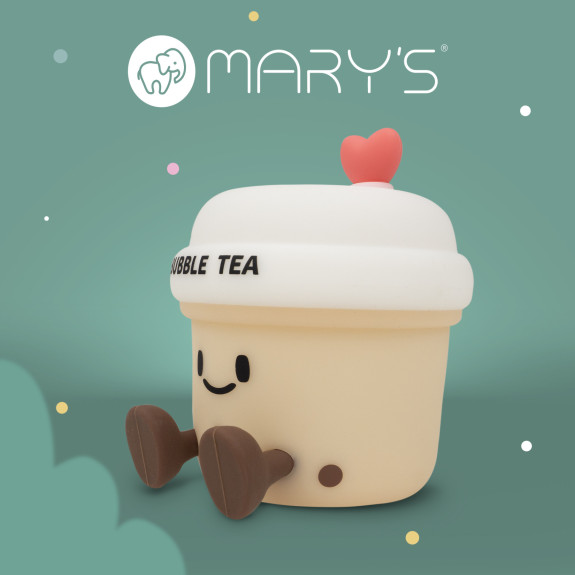 LED silikonová noční lampička - Bubble Tea Mary's