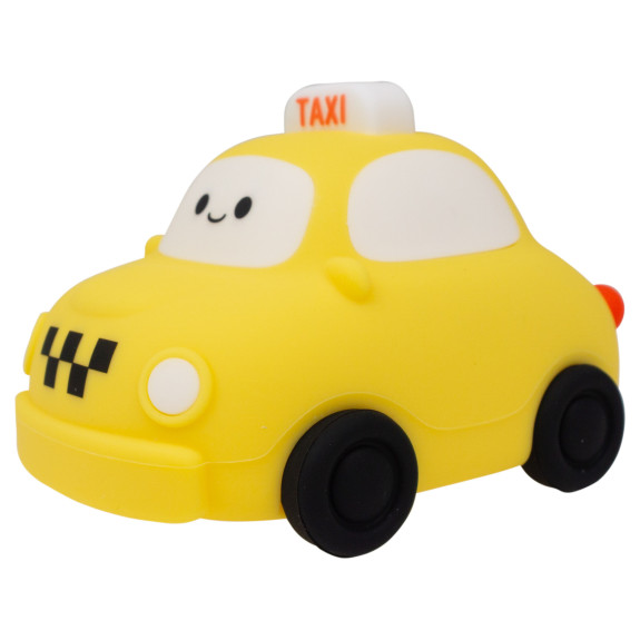 LED silikonová noční lampička stmívatelná, dotyková - taxi Mary's