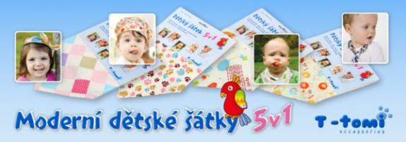 Dětský šátek 5 v 1